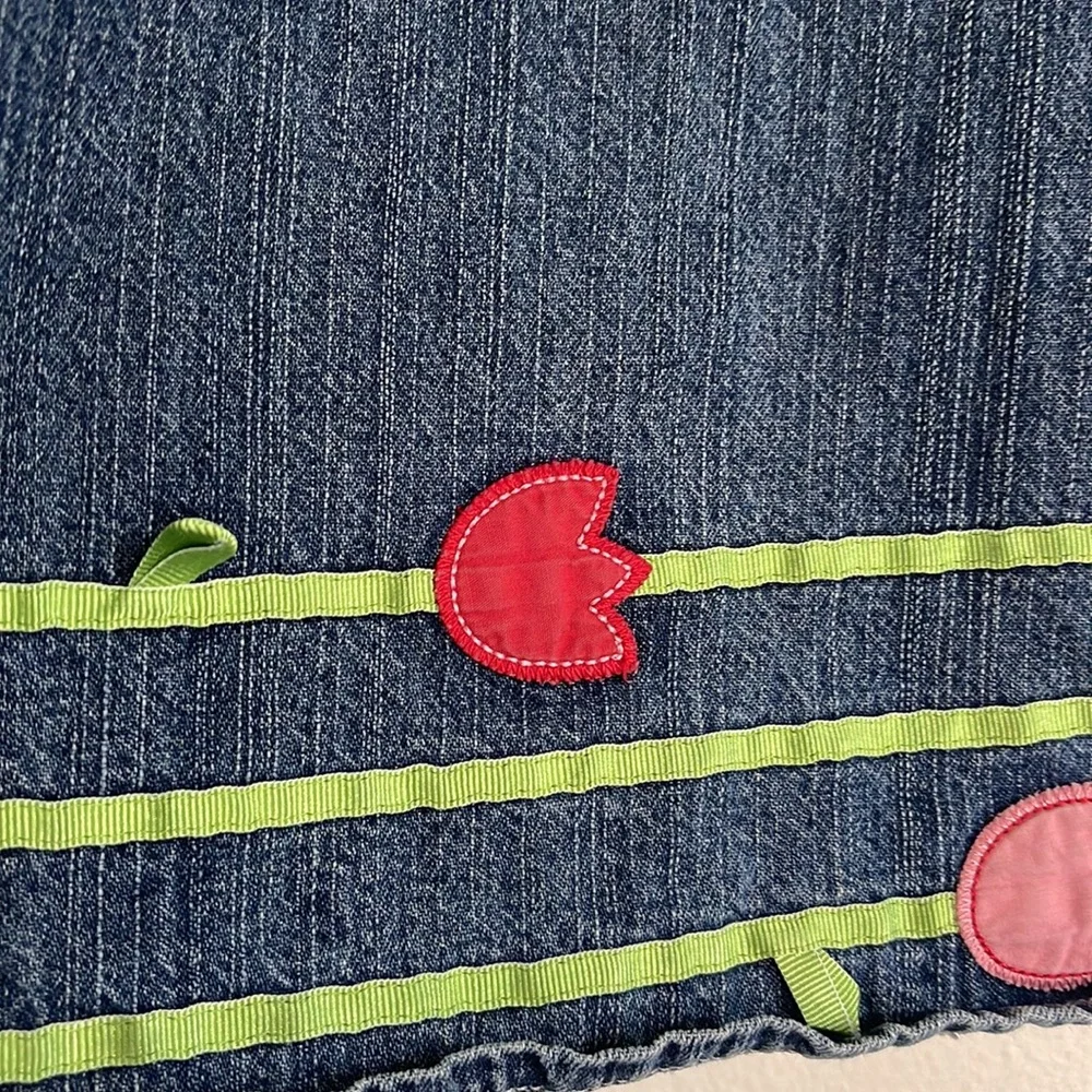 Vintage Gymboree denim tulip jumper size 9